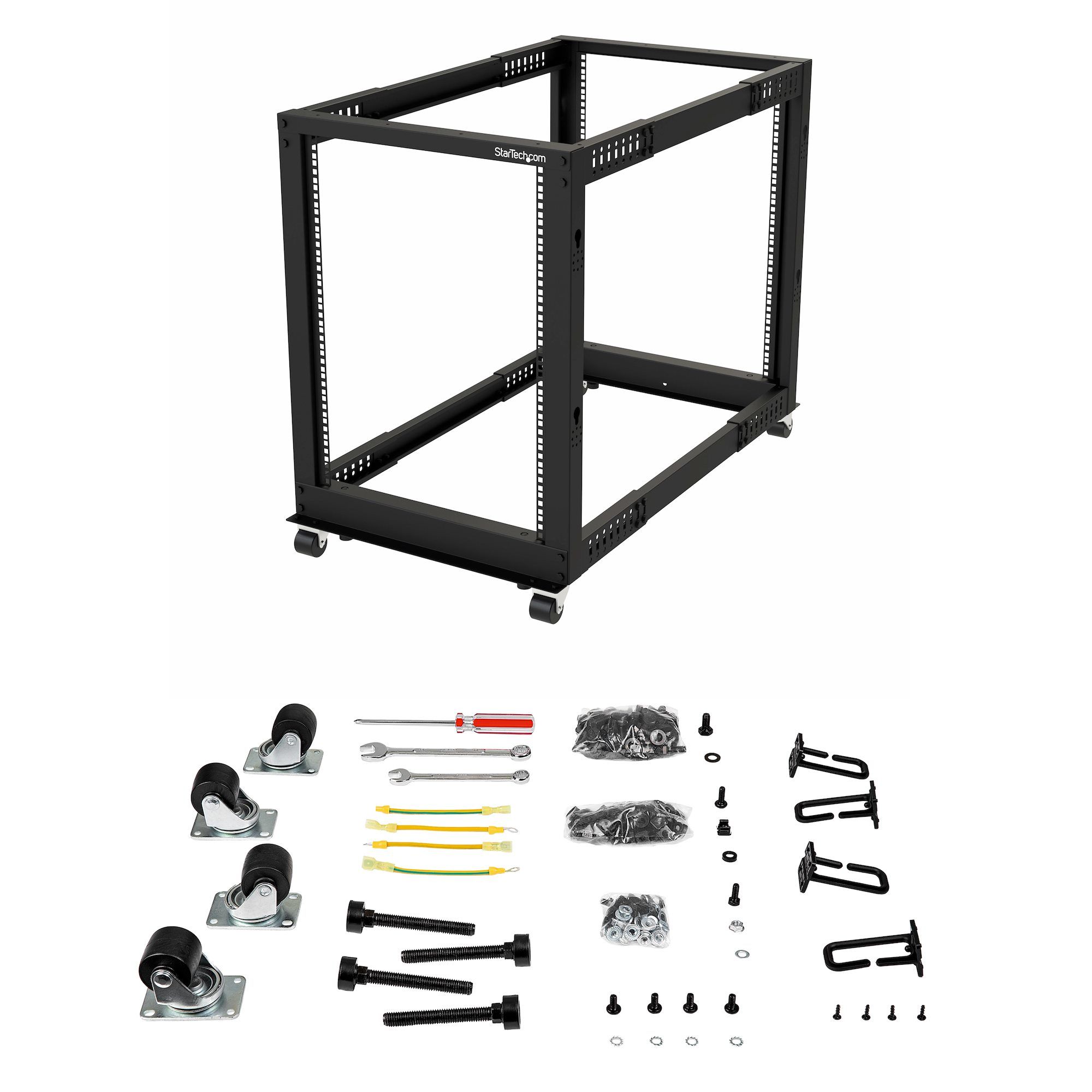 15U OPEN FRAME RACK - 4 POST/._7