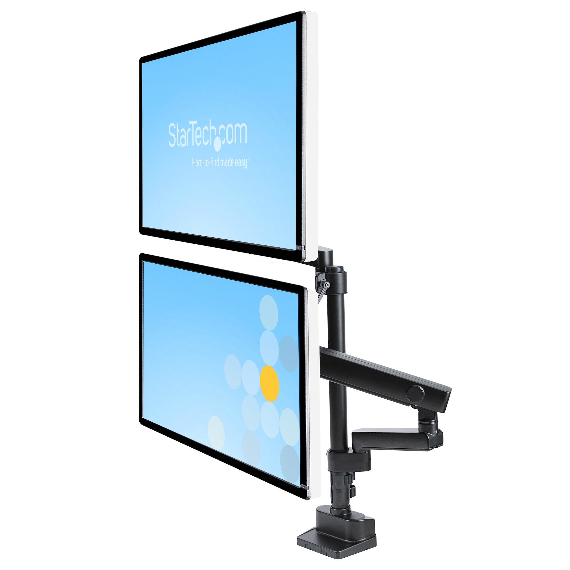 DESK MOUNT DUAL MONITOR ARM/._10