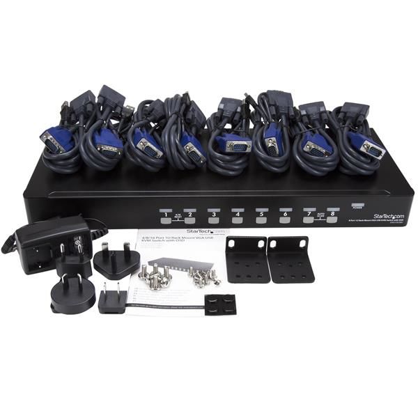 8 PORT 1U USB KVM SWITCH KIT/IN_4