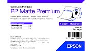 PP MATTE LABEL PREMIUM/CONTINUOUS ROLL 102MM X 29M_1