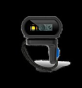 Bluetooth ring scanner, 2D CMOS imager with USB-A to magnetic connector cable.