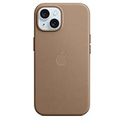 IPHONE 15 FINEWOVEN CASE/WITH MAGSAFE - TAUPE_1