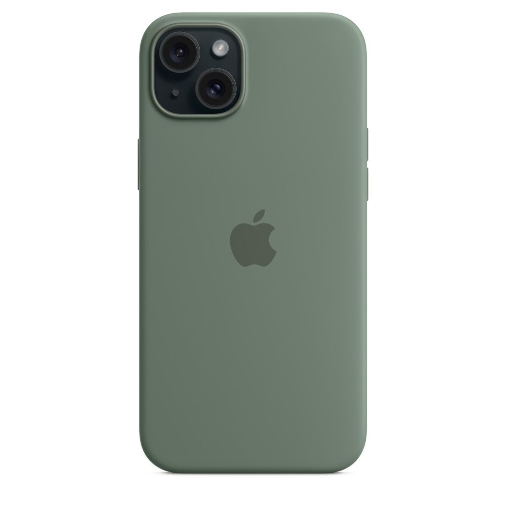 IPHONE 15 PLUS SILICONE CASE/WITH MAGSAFE - CYPRESS_5