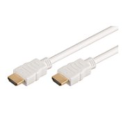 HDMI CABLE 4K30HZ 1M WHITE/HDMI HIGH SPEED W/E CABLE_1