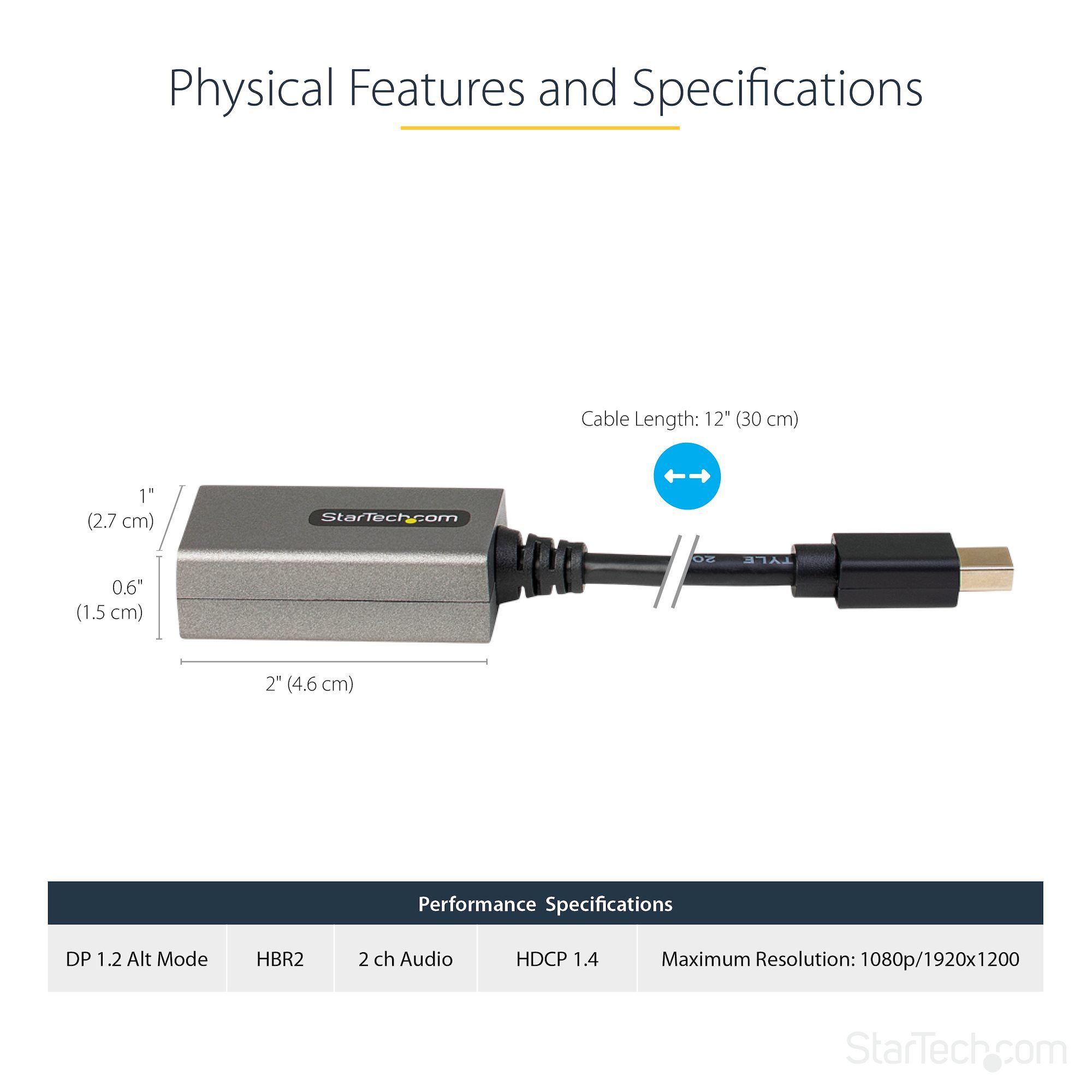 MDP TO HDMI ADAPTER 1080P/._4