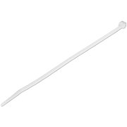 1000 PACK 8 CABLE TIES -WHITE/NYLON ZIP TIE WRAPS UL TAA_3