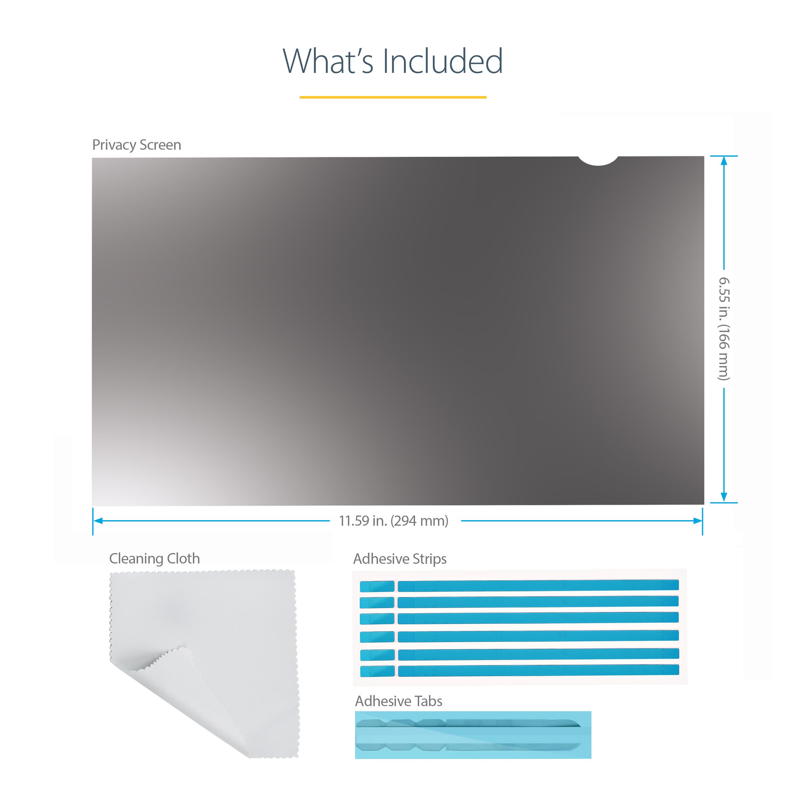 133L-PRIVACY-SCREEN/13.3IN LAPTOP PRIVACY SCREEN_15