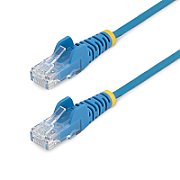 CAT6 CABLE - 1 M - BLUE/SNAGLESS - 28 AWG COPPER WIRE_1