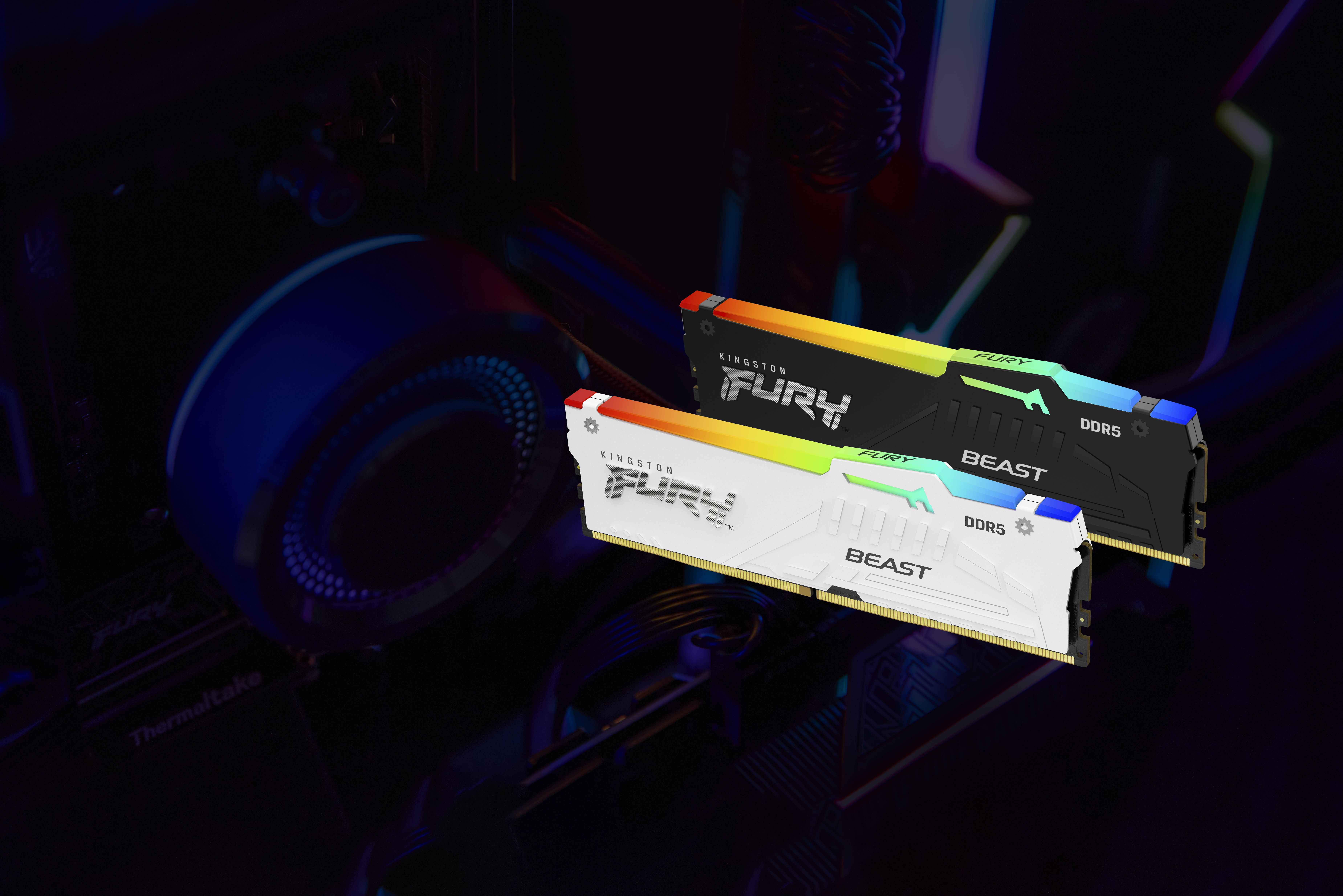 16GB DDR5-4800MT/S CL38 DIMM/(KIT OF 2) FURY BEAST RGB_9