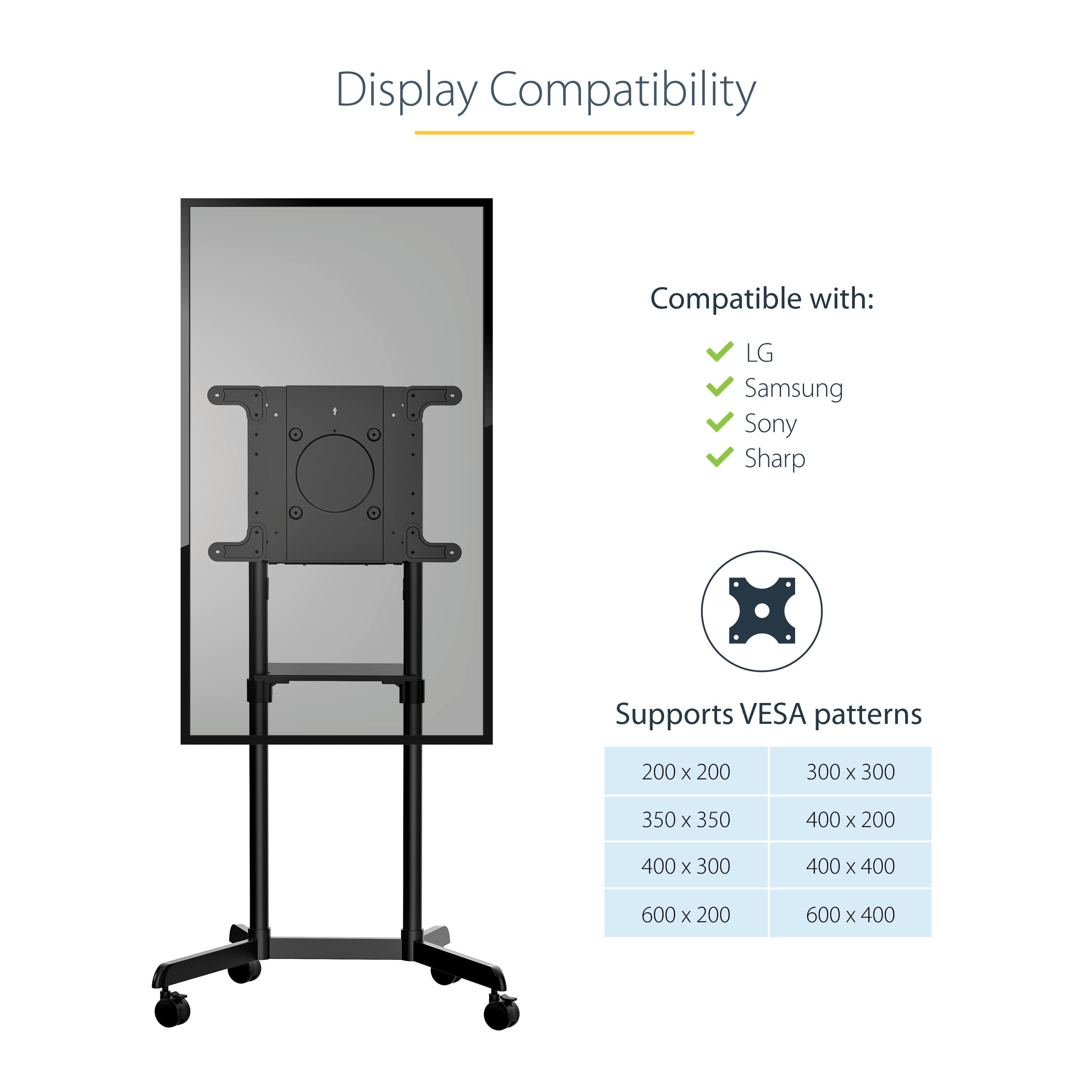 MOBILE TV CART FOR 37-70 TVS/._11