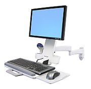 200 SERIES COMBO ARM (WHITE)/LCD TO 24IN MAX 8.2KG_1