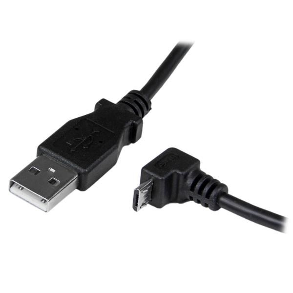 2M DOWN ANGLE MICRO USB CABLE/._2