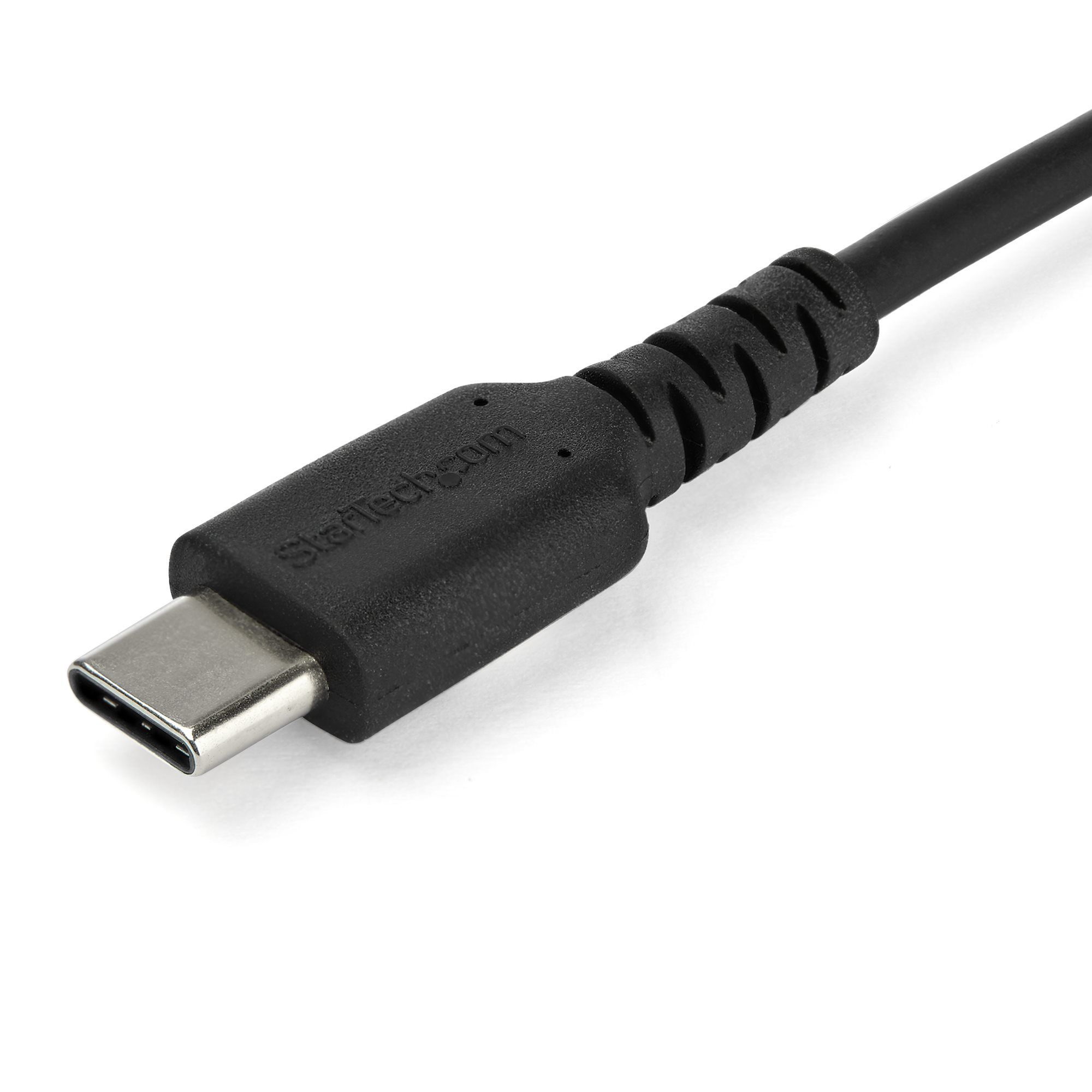 2 M USB C CABLE - BLACK/HIGH QUALITY ARAMID FIBER_2