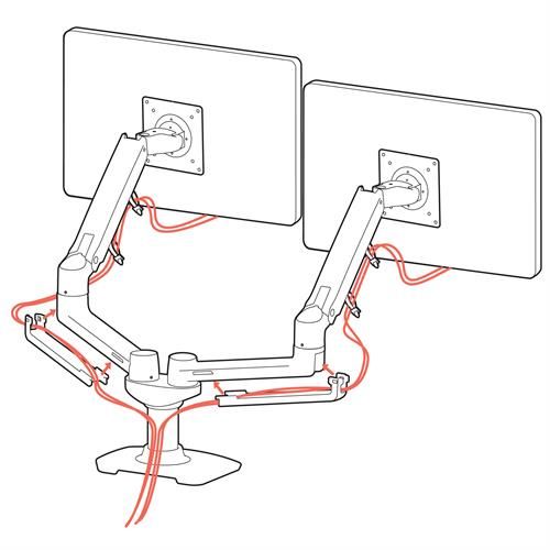 LX DUAL SIDE BY SIDE ARM POLISH/27IN 18.1KG LIFT33 MIS-D 10Y WA_5