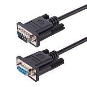 RS232 SERIAL NULL MODEM CABLE/3M CROSSOVER SERIAL CABLE_1