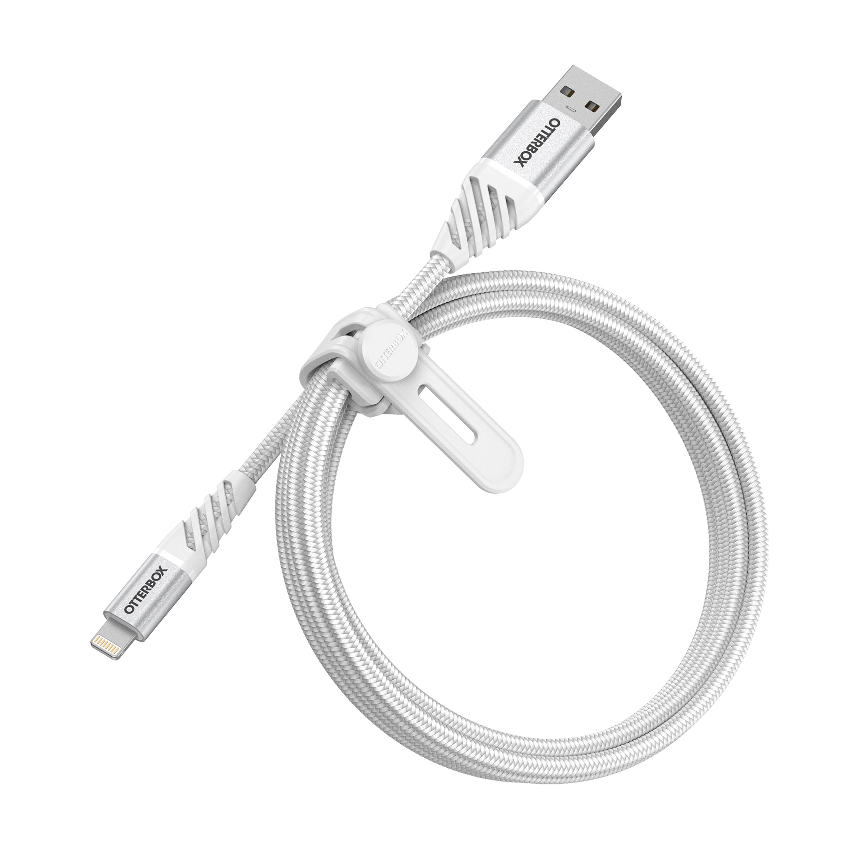 OTTERBOX PREMIUM CABLE USB/ALIGHTNING 1M WHITE_2