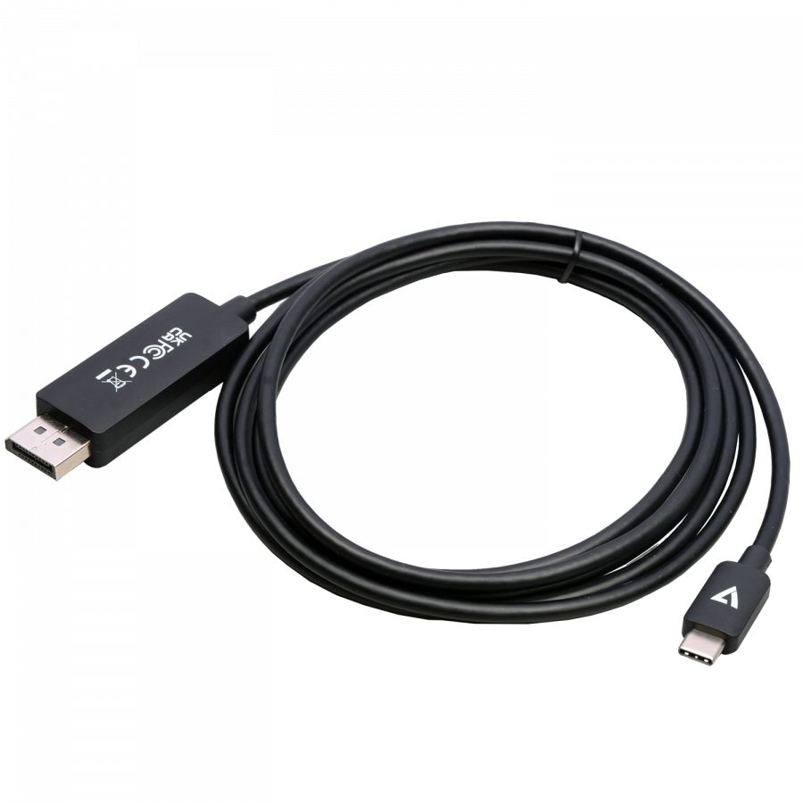 USB-C TO DP 1.4 CABLE 2M 6.6FT/32.4GBPS 8K/30HZ/4K/60HZ UHD ADP_4