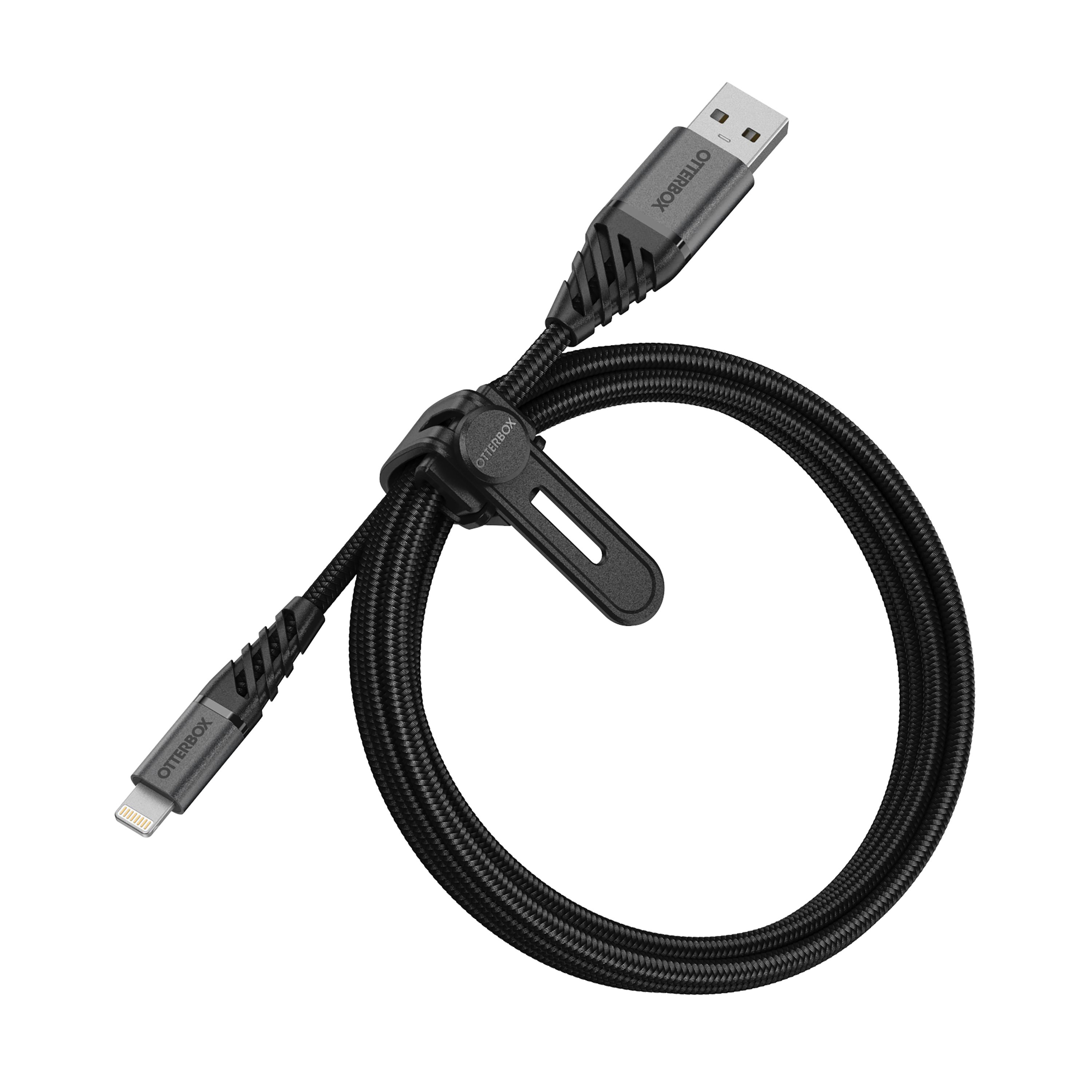 OTTERBOX PREMIUM CABLE USB/ALIGHTNING 1M BLACK_2