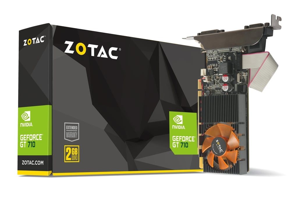 Placa video ZOTAC GeForce GT 710 2 GB DDR3 64 bit 