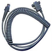 Cable, RS-232, 9P, Female, Coiled, CAB-362, External Power, 6 ft._1