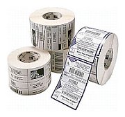 Label, Paper, 101.6mmx101.6mm; Direct Thermal, Z-Perform 1000D, Uncoated, Permanent Adhesive, 19mm Core, Perforation and Black Mark_2