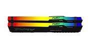 Memorie Kingston FURY Beast 16 GB DDR5 5600 MHz CL40, kit 2 x 8 GB, XMP 3.0, Negru, RGB