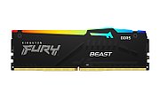 Memorie Kingston FURY Beast 16 GB DDR5 5600 MHz CL40, kit 2 x 8 GB, XMP 3.0, Negru, RGB
