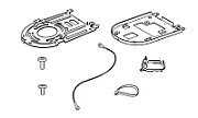 BRACKET FOR CEILING MOUNTING OF/PTZ 4K CAMERA (SPARE)_1