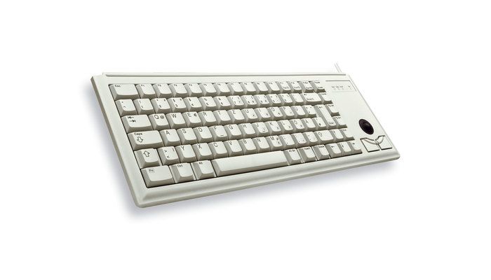 KEYBOARD 2X PS/2 GER LIGHT GREY/MX-GOLD COMPACT W/TRACKBALL_2