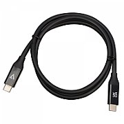 USB-C USB4 CABLE 0.8M 2.6FT/VIDEO DATA PWR 4K/60HZ 40GBPS 5A_3