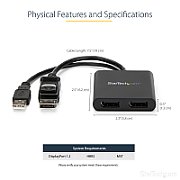 MST HUB - 2-PORT DISPLAYPORT/._11