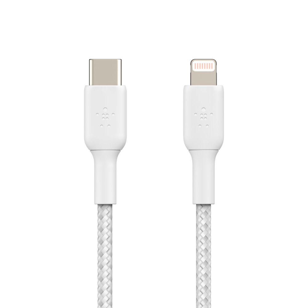 BELKIN USB-C/LIGHTNING CABLE/2M BRAIDED WHITE_4