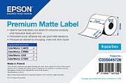 Premium Matte Label - Die-cut Roll: 76mm x 127mm, 960 labels_1