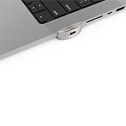 MACBOOK PRO 16-INCH 2021 LEDGE/LOCK ADAPTER W/ COMB.LOCK SILVER_3