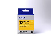 Epson Label Cartridge Pastel LK-4YBP Black/Yellow 12mm (9m)_2