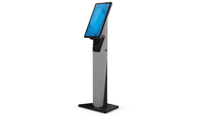 Wallaby self-service floor stand top, compatible with 15-inch or 22-inch Android I-Series 4 and Epso_2