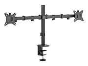 DUAL MONITOR CLAMP DESK MOUNT/81CM/32IN DISPLAYS W/ GROMMET_1