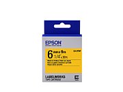 Epson Label Cartridge Pastel LK-2YBP Black/Yellow 6mm (9m)_1