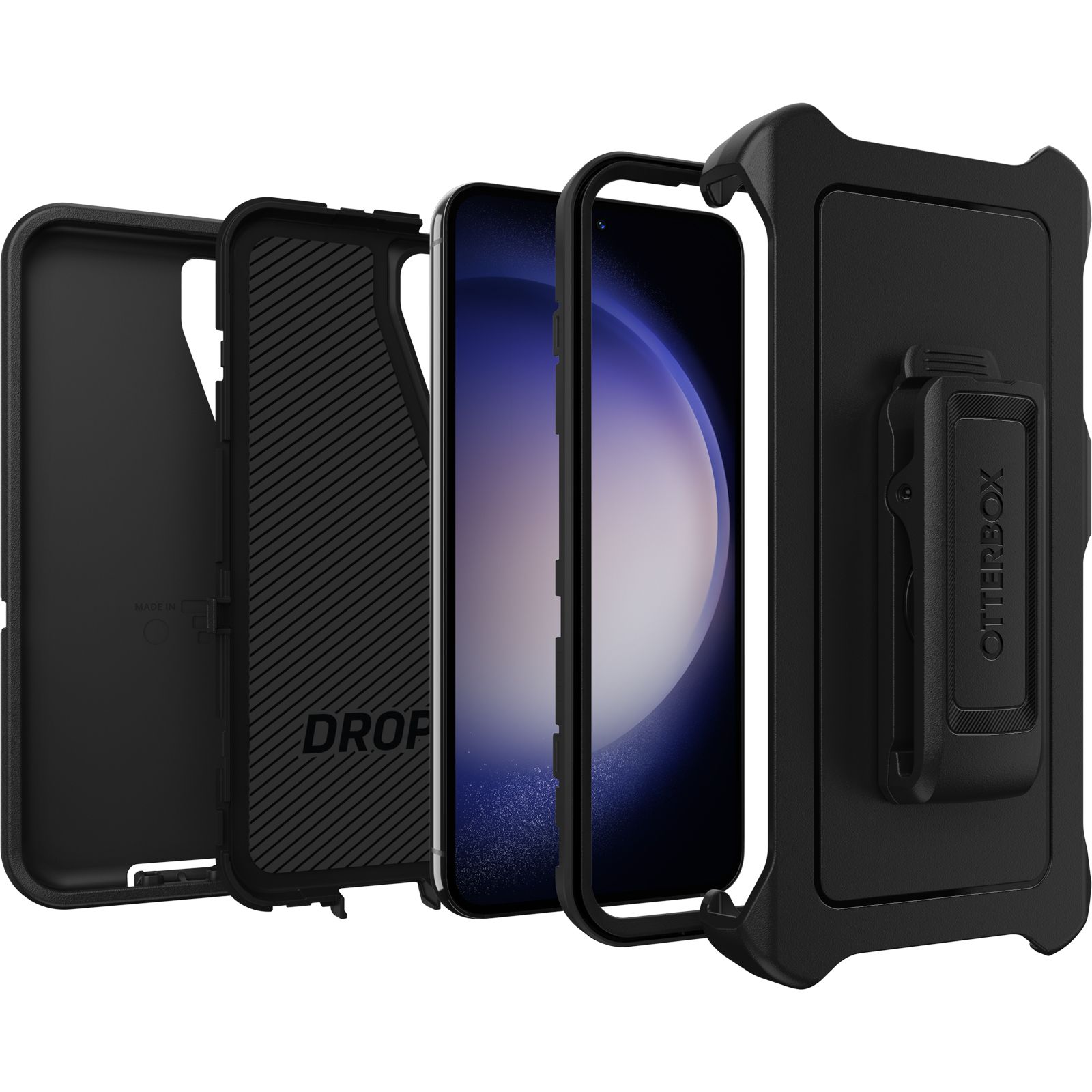 OTTERBOX DEFENDER SAMSUNG/GALAXY S23 - BLACK - PROPACK_4