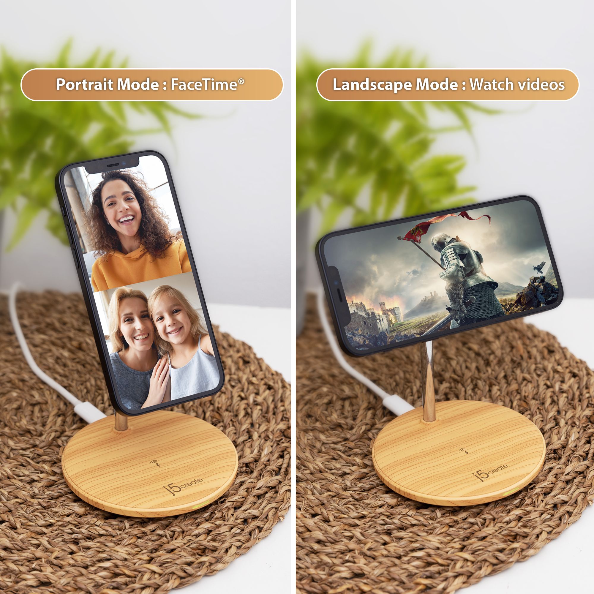 WOOD GRAIN 2-IN-1 MAGNETIC/WIRELESS CHARGING STAND_13