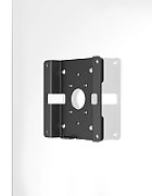 GLASS MOUNT BRACKET WITH/SECURITY SLOT BLACK_1