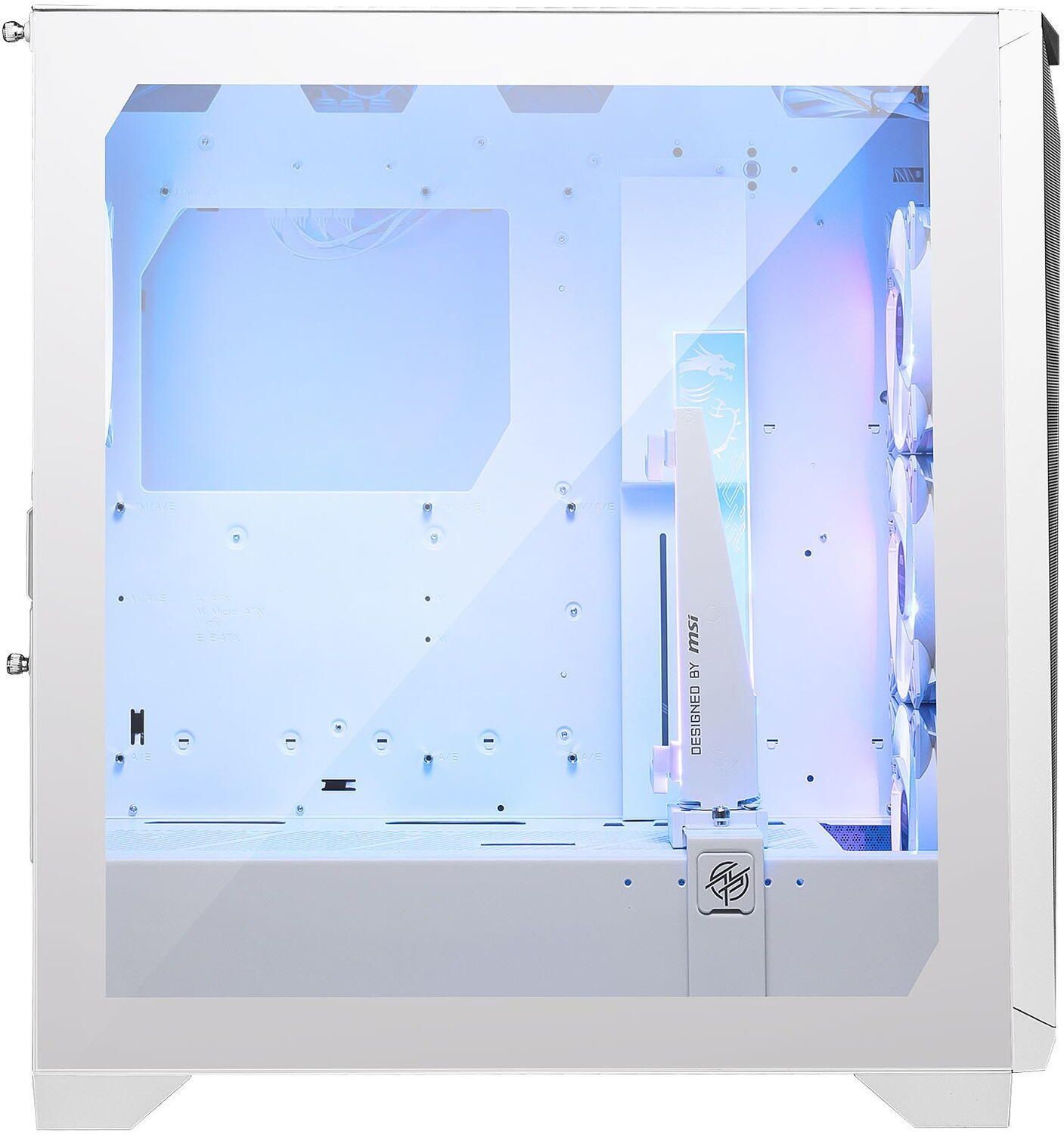 MSI MPG GUNGNIR 300R AIRFLOW WHITE Case ARGB Fans_2