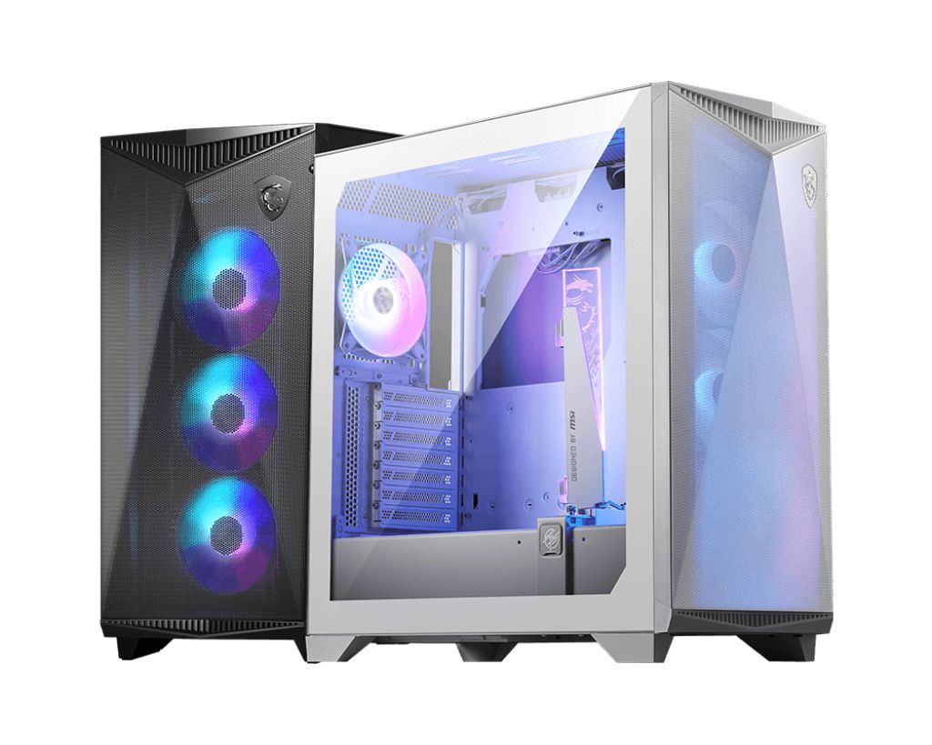 MSI MPG GUNGNIR 300R AIRFLOW WHITE Case ARGB Fans_7