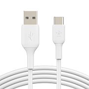 USB-C/USB-A CABLE/PVC 1M WHITE_1