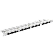 LANBERG PPU5-0024-S Lanberg Patch Panel 24 port 0.5U, cat. 5e, grey_1