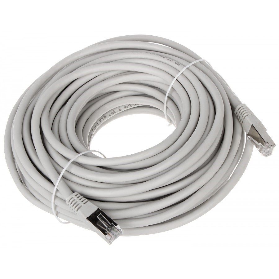 LANBERG PCF6-10CC-1500-S Lanberg Patchcord RJ45 cat.6 FTP 15m Grey_2