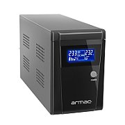 ARMAC O/850F/PSW Armac UPS Office Pure Sine Wave 850VA LCD 2x schuko 230V, metal case_1