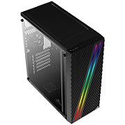 AEROCOOL AEROPGSSTREAK-A-BKRG Carcasa ATX Aerocool STREAK RGB USB 3.0 - DOUBLE RGB STRIP 1x80mm FAN_5