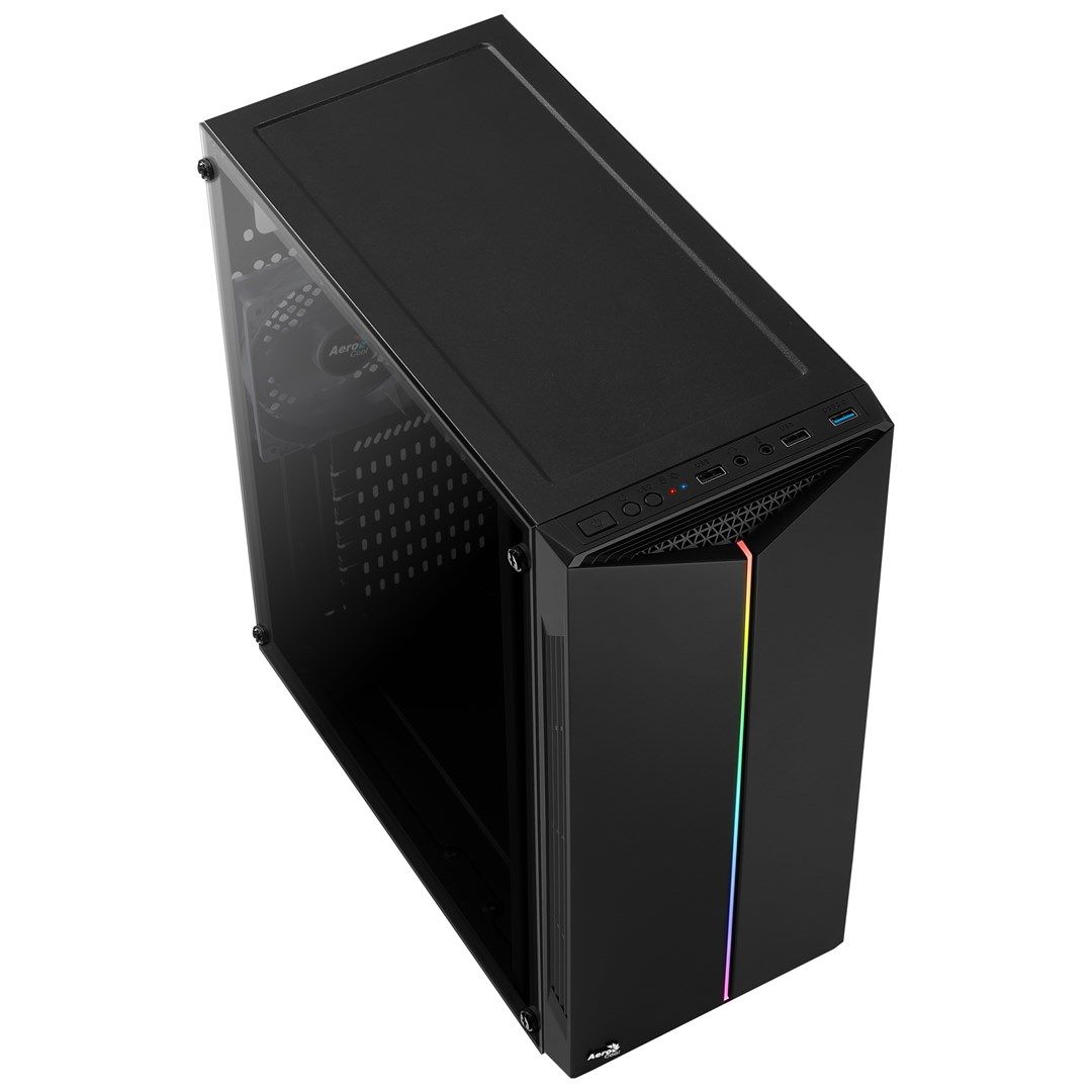 AEROCOOL AEROPGSSPLIT-A-BKRGB Carcasa ATX Aerocool SPLIT RGB USB 3.0 - RGB STRIP 1x120mm FAN_4