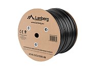 LANBERG LCU6-21CU-0305-BK Lanberg UTP stranded cable CU OUTDOOR, cat. 6, 305m, Black_1